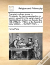 Capa do artigo True Wisdom From Above: Or, Christianity