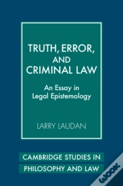 Capa do artigo Truth, Error, And Criminal Law