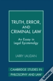 Capa do artigo Truth, Error, And Criminal Law