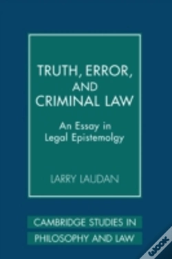 Capa do artigo Truth, Error, And Criminal Law