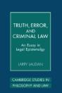 Truth, Error, And Criminal Law - Preview