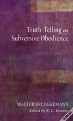Capa do artigo Truth-Telling As Subversive Obedience