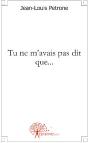 Tu Ne M'Avais Pas Dit Que... - Preview