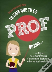 Capa do artigo Tu Sais Que Tu Es Prof Quand...