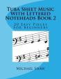 Tuba Sheet Music With Lettered Noteheads Book 2 - Preview