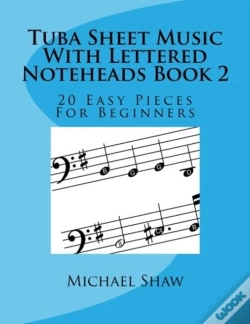 Capa do artigo Tuba Sheet Music With Lettered Noteheads Book 2