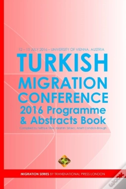 Capa do artigo Turkish Migration Conference 2016 - Programme And Abstracts Book