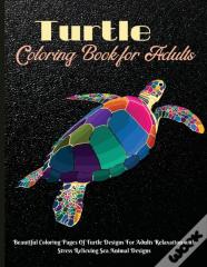 Turtle Coloring Book For Adults