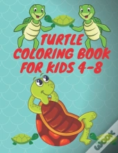 Turtle Coloring Book For Kids 4-8