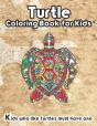 Turtle Coloring Book For Kids - Preview