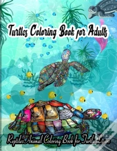 Turtles Coloring Book For Adults