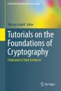 Tutorials On The Foundations Of Cryptography - Preview
