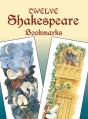 Twelve Shakespeare Bookmarks - Preview
