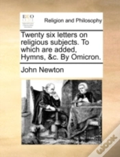 Capa do artigo Twenty Six Letters On Religious Subjects