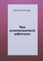 Two Commencement Addresses - Preview