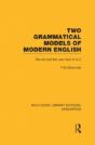 Two Grammatical Models Of Modern English - Preview