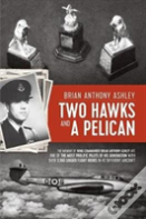Two Hawks And A Pelican