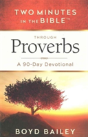 Two Minutes In The Bible Through Proverb - Preview