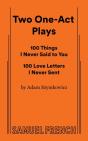 Two One-Act Plays - Preview