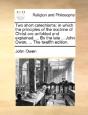 Two Short Catechisms: In Which The Princ - Preview