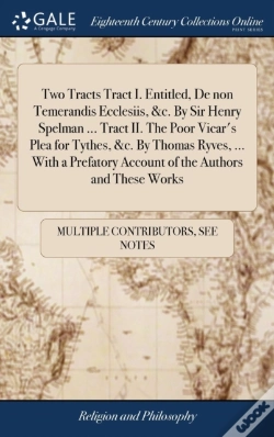 Capa do artigo Two Tracts Tract I. Entitled, De Non Tem
