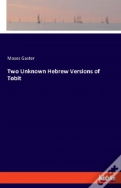 Capa do artigo Two Unknown Hebrew Versions Of Tobit