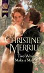 Two Wrongs Make A Marriage - Preview