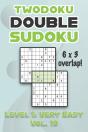 Twodoku Double Sudoku 6 X 3 Overlap Level 1 - Preview