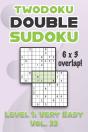 Twodoku Double Sudoku 6 X 3 Overlap Level 1 - Preview