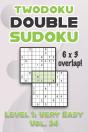Twodoku Double Sudoku 6 X 3 Overlap Level 1 - Preview