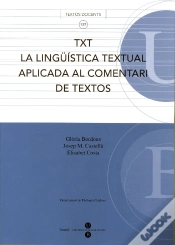 Capa do artigo Txt La Lingüística Textual Aplicada Al Comentari De Textos