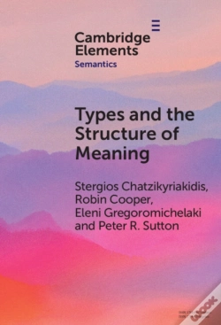 Capa do artigo Types And The Structure Of Meaning