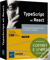 Capa do artigo Typescript Et React : Développer Des Applications Web Front End En Javascript (2e Édition)