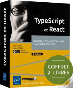 Capa do artigo Typescript Et React : Développer Des Applications Web Front End En Javascript (2e Édition)