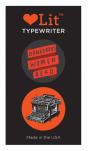 Typewriter Button 2-Pack - Preview