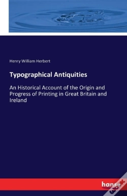 Capa do artigo Typographical Antiquities