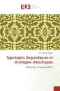 Typologies Linguistiques Et Strategies Didactiques - Preview