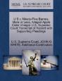 U S V. Ninety-Five Barrels, More Or Less, Alleged Apple Cider Vinegar U.S. Supreme Court Transcript Of Record With Supporting Pleadings - Preview
