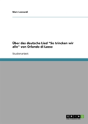 Uber Das Deutsche Lied "So Trincken Wir Alle" Von Orlando Di Lasso - Preview