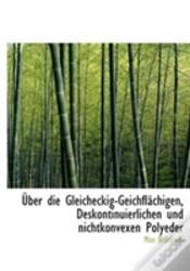 Capa do artigo Über Die Gleicheckig-Geichflächigen, Des