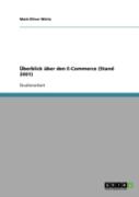 Uberblick Uber Den E-Commerce (Stand 2001)