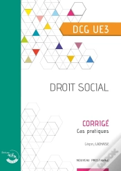 Capa do artigo Ue3 : Droit Social ; Dcg ; Corrigé (Édition 2024)