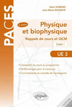 Capa do artigo Ue3 - Physique Et Biophysique. Rappels De Cours Et Qcm 2e Edition (2e Édition)