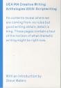 Uea 2015 Creative Writing Anthology Scriptwriting - Preview