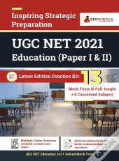 Ugc Net Education 2021 13 Mock Test (5 Full-Length + 8 Concerned Subject)