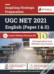 Ugc Net English 2021 10 Full-Length Mock Test (Paper I & Ii) With Latest Exam Pattern