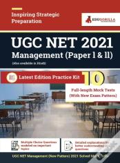 Ugc Net Management 2021 10 Full-Length Mock Test (Paper I & Ii) With Latest Exam Pattern