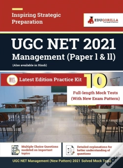Capa do artigo Ugc Net Management 2021 10 Full-Length Mock Test (Paper I & Ii) With Latest Exam Pattern