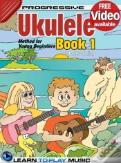 Capa do artigo Ukulele Lessons For Kids - Book 1
