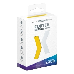 Capa do artigo Ultimate Guard Cortex Sleeves Standard Size Matte Yellow (100)